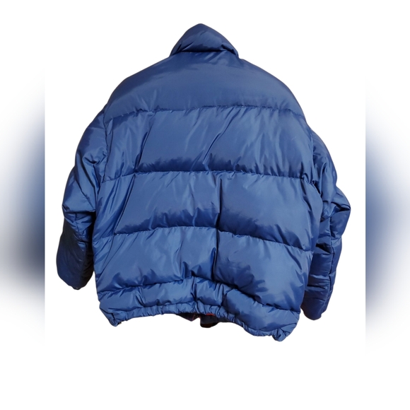 Mens Columbia Vibrant Blue Down Insulated Jacket Size Medium - Picture 3 of 4